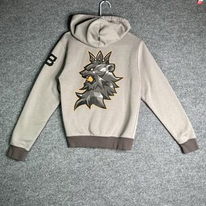 Reinhardt‎ Overwatch J!NX Contrast Ultimate Full-Zip Hoodie XS Full Zip